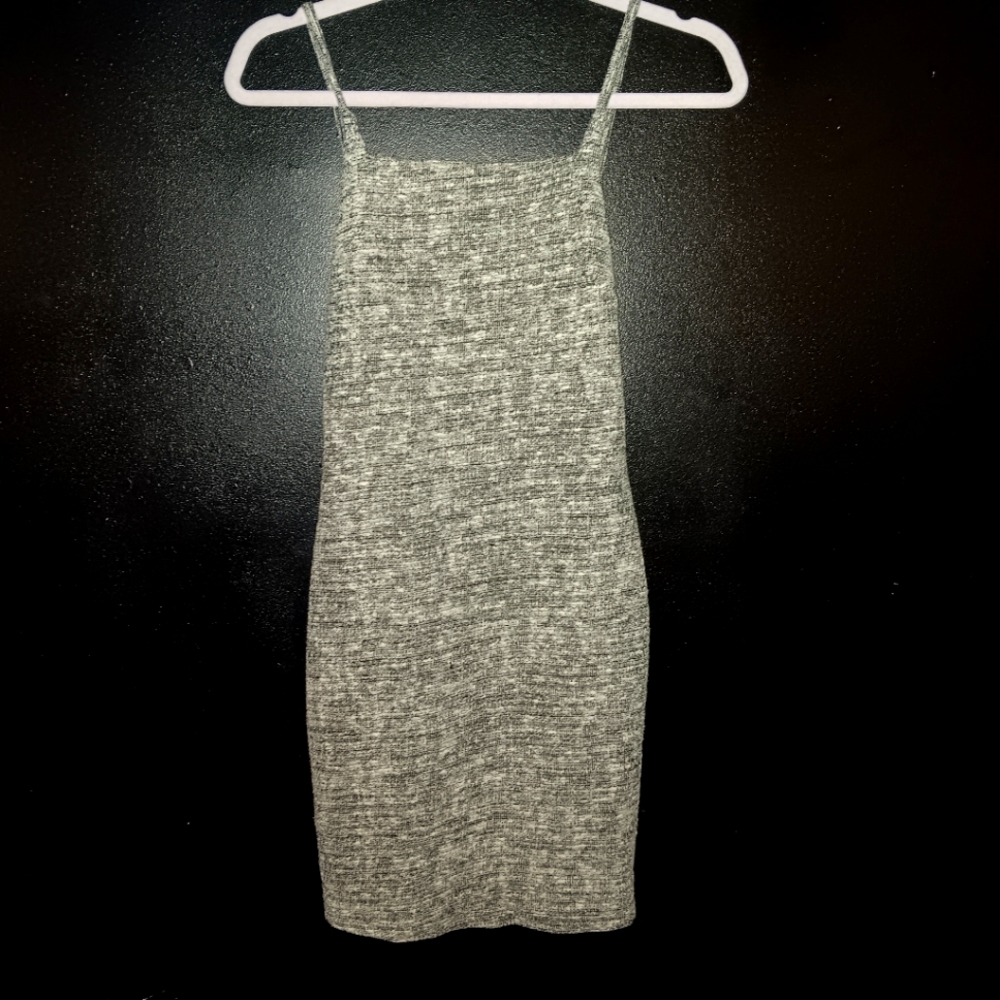 Gray summer dress